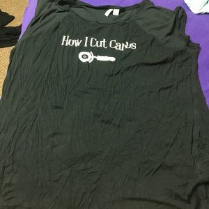 How I cut carbs t shirt